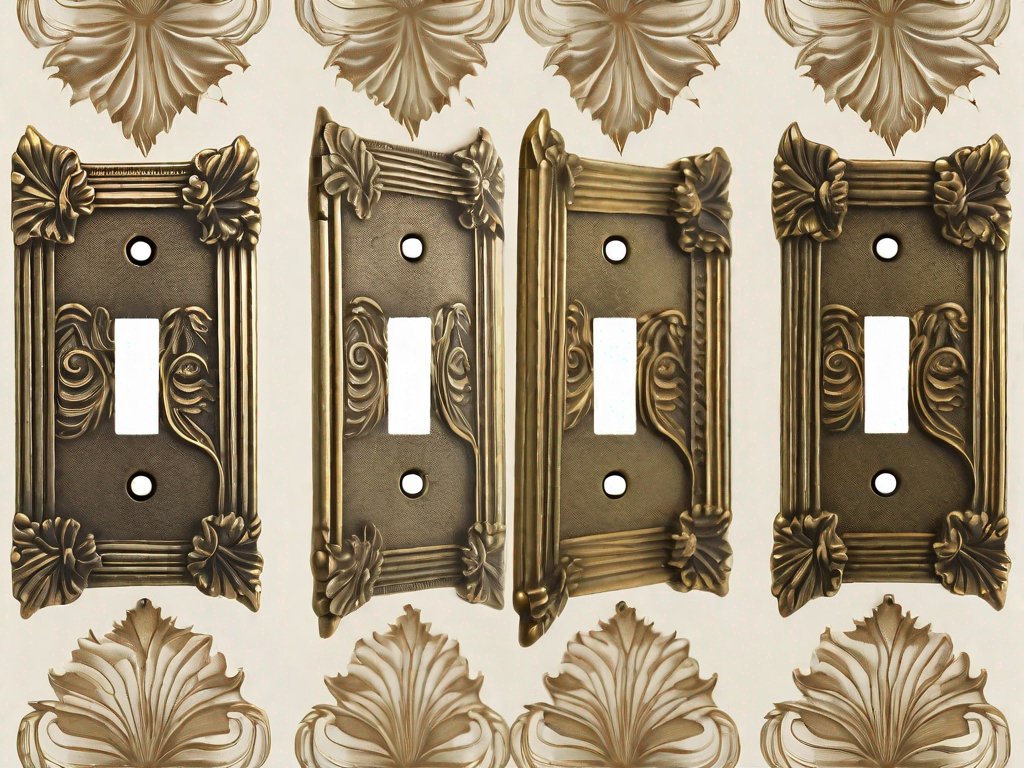 Antique Brass Light Switch Cover: A Nostalgic Decorative Element - Residence Supply