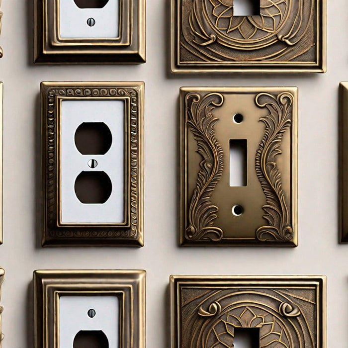 Antique Brass Light Switch Plates: Elegance from a Bygone Era - Residence Supply