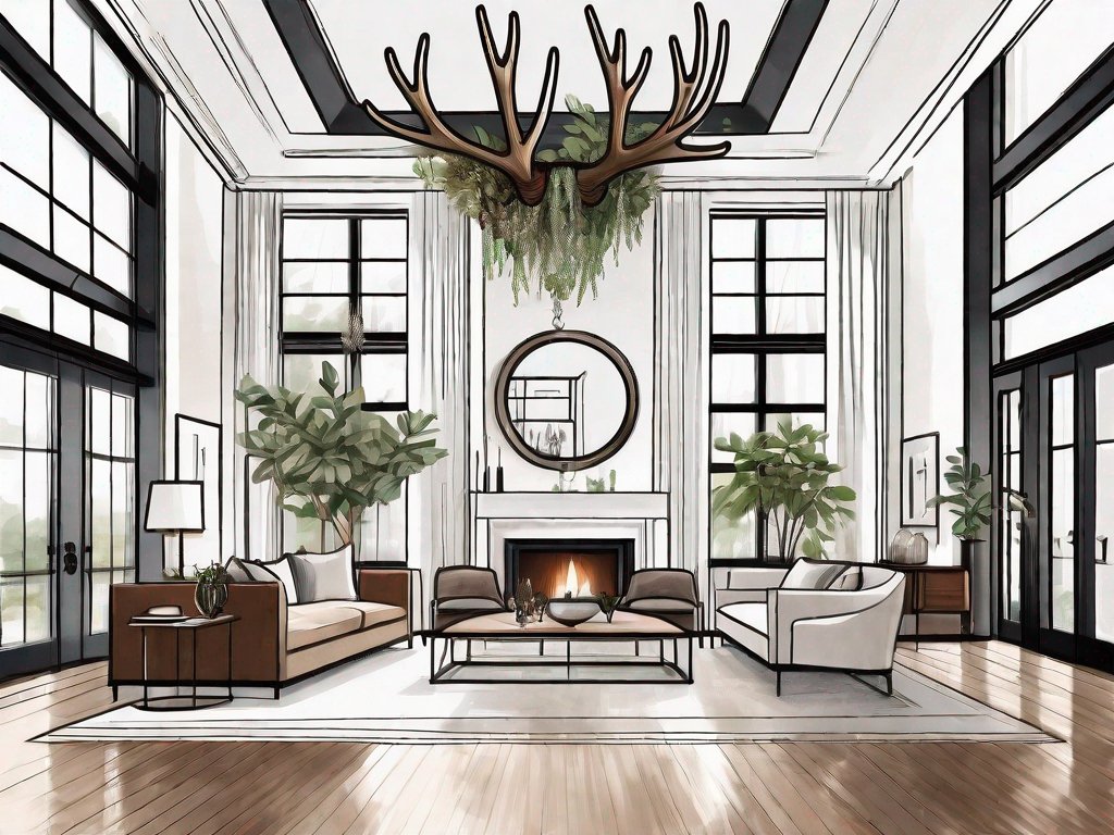 Antler Chandeliers: Blending Natural Elements with Luxury - Residence Supply