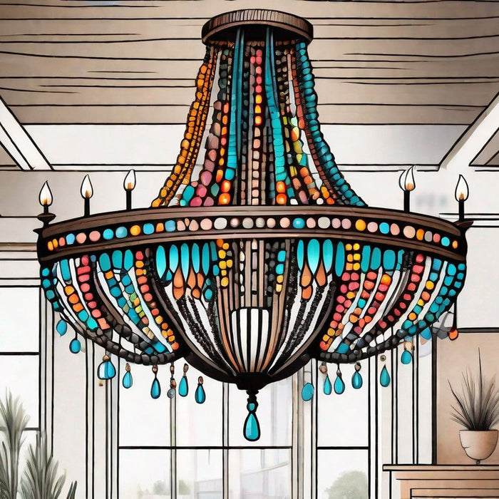 Boho Chandelier: Adding Eclectic Charm to Your Space - Residence Supply