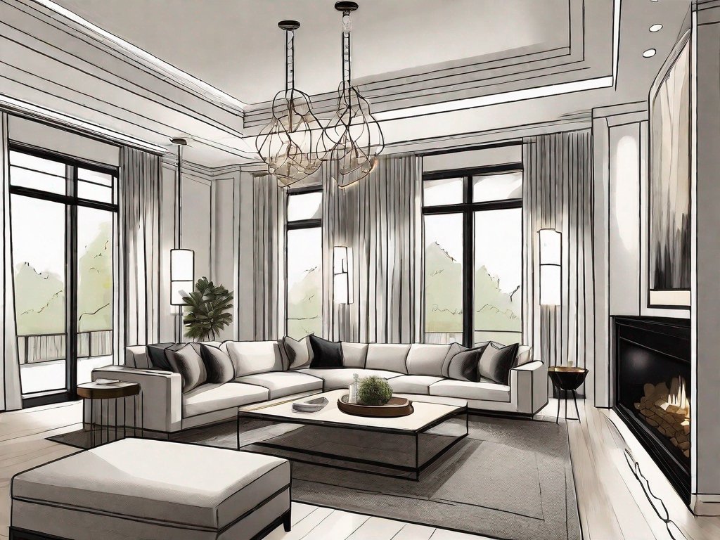 Ceiling Lighting Concepts: Transform Your Living Room's Look - Residence Supply