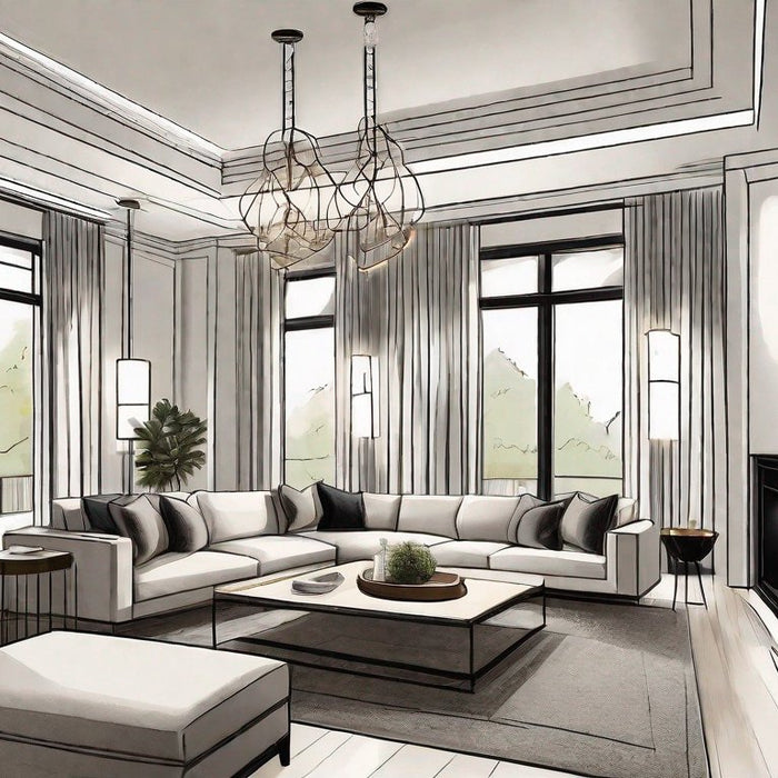 Ceiling Lighting Concepts: Transform Your Living Room's Look - Residence Supply