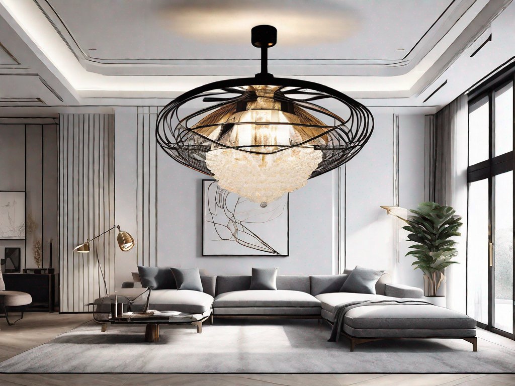 Chandelier Fans: The Latest Trend in Multifunctional Lighting - Residence Supply