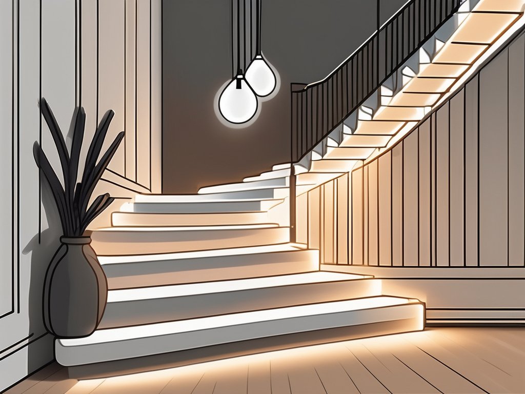 Creative Stair Lighting Ideas to Transform Your Space - Residence Supply