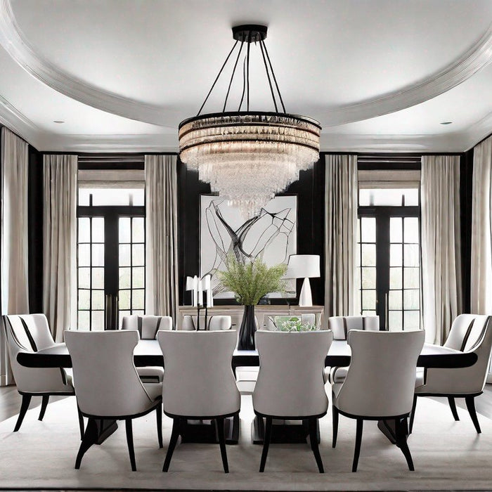 Elevating Dining Rooms with Modern Chandeliers - Residence Supply