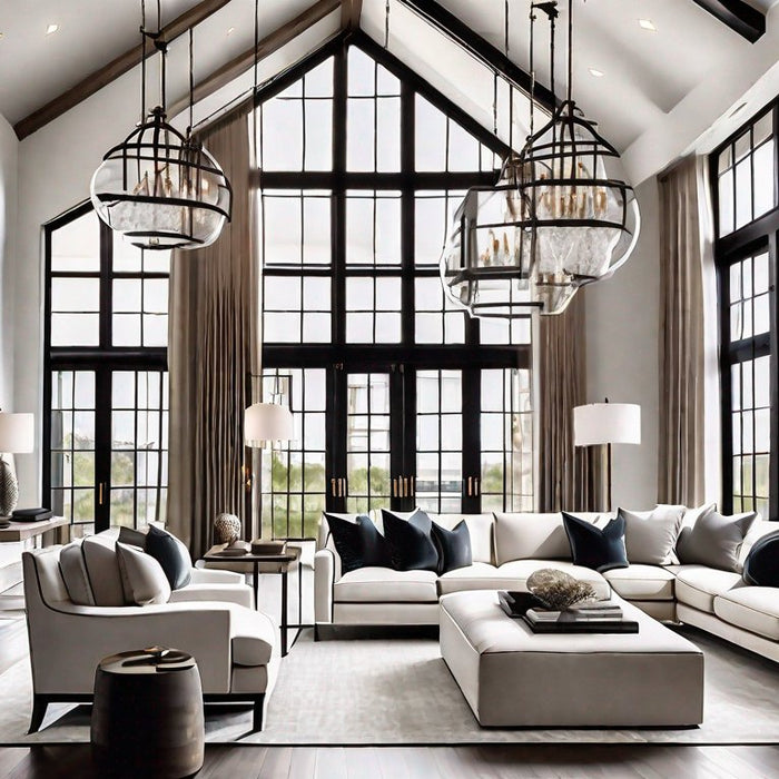 How to Select the Right Light Fixtures for High Ceilings - Residence Supply