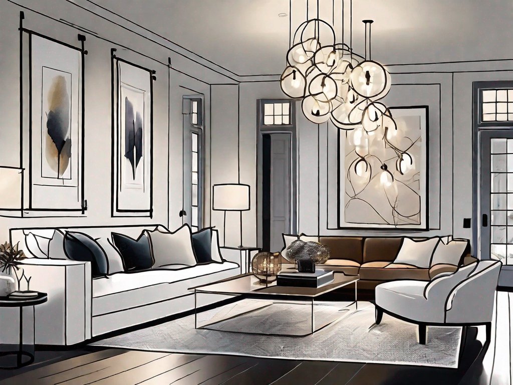 Living Room Brilliance: 10 Lighting Ideas to Transform Your Space - Residence Supply