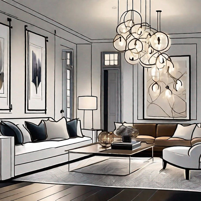 Living Room Brilliance: 10 Lighting Ideas to Transform Your Space - Residence Supply