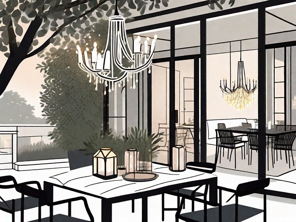 Outdoor Chandeliers: Illuminating Your Exterior Spaces - Residence Supply