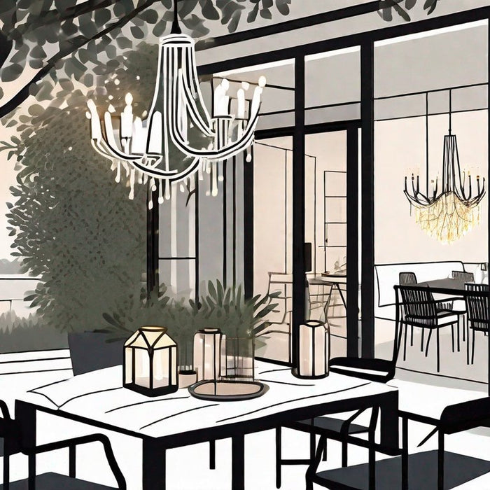 Outdoor Chandeliers: Illuminating Your Exterior Spaces - Residence Supply