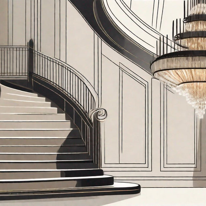 Staircase Chandelier: Lighting Up Your Path in Style - Residence Supply