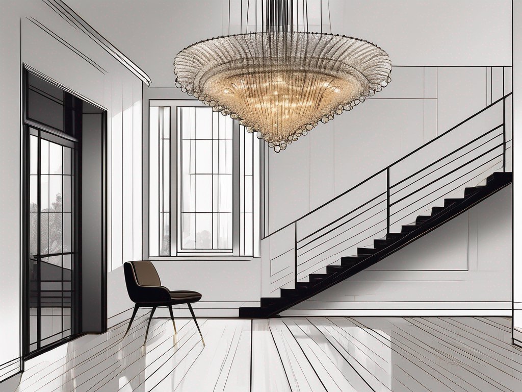 Staircase Chandeliers for Contemporary Homes: Sleek and Stylish Choices - Residence Supply