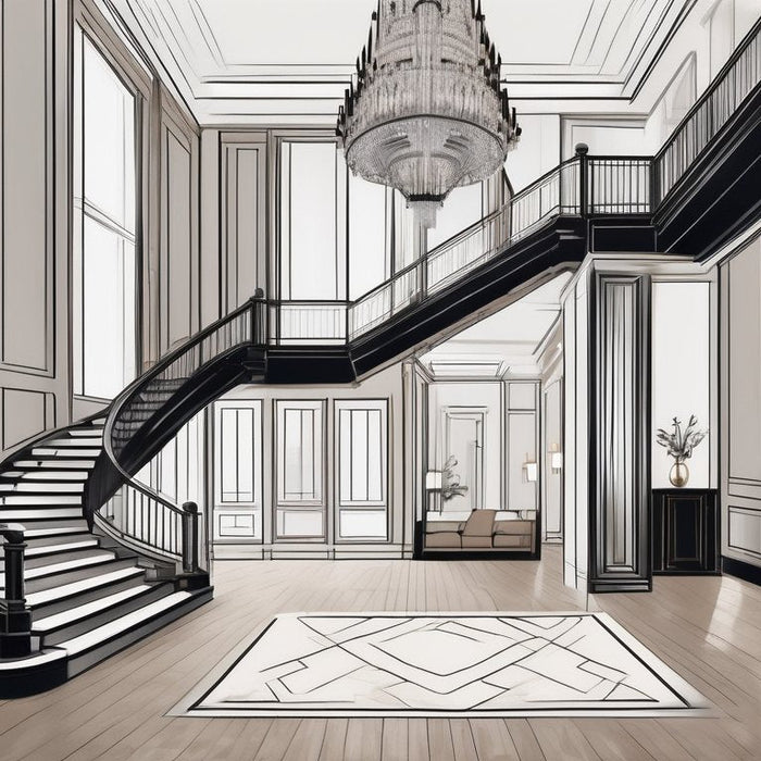 Staircase Chandeliers in Multi-Story Homes: Tips for a Seamless Look - Residence Supply