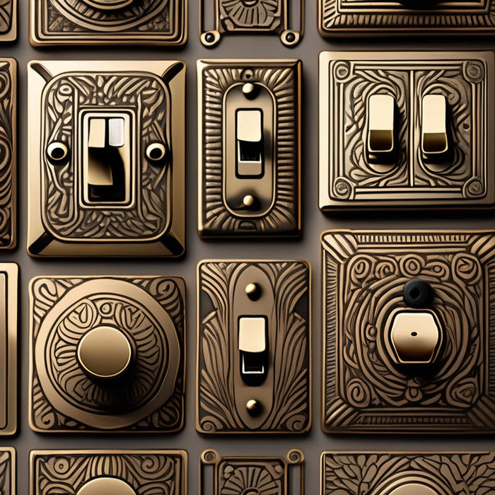 The Allure of Antique Brass Light Switches: Collectors' Favorites - Residence Supply