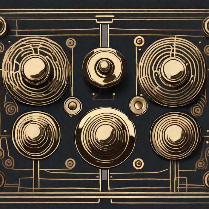 The Sophistication of Brass Push Button Light Switches - Residence Supply