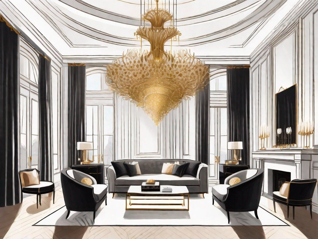 The Timeless Beauty of Gold Chandeliers in Elegant Spaces - Residence Supply