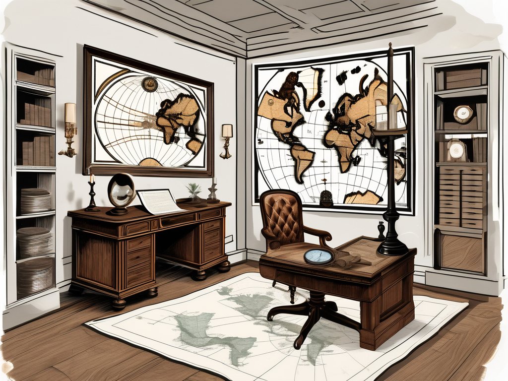 Unlock the Classic Map Room Look with Proven Design Tips - Residence Supply