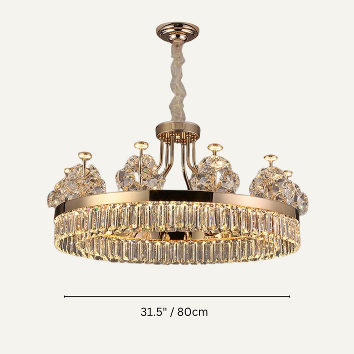 Elegant Adipa Round Chandelier