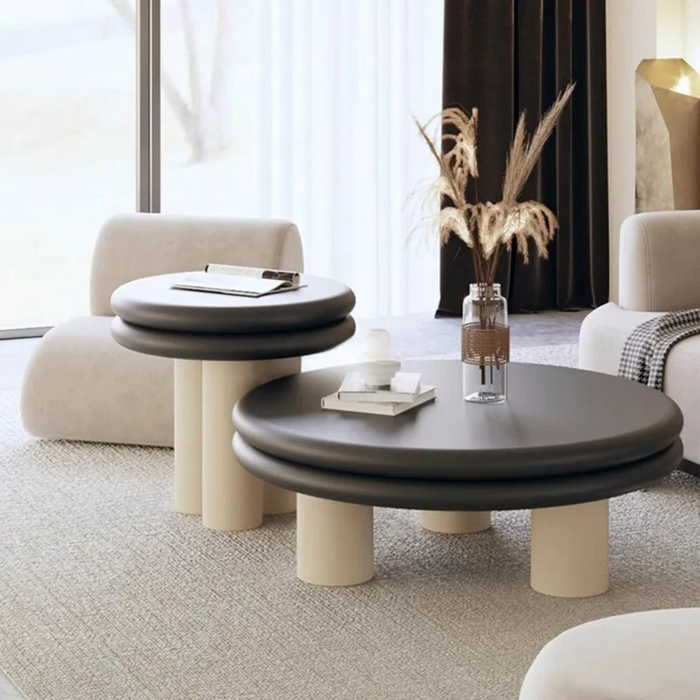 Transform your seating area into a chic retreat with the sleek lines and versatile appeal of the Amim Coffee Table.