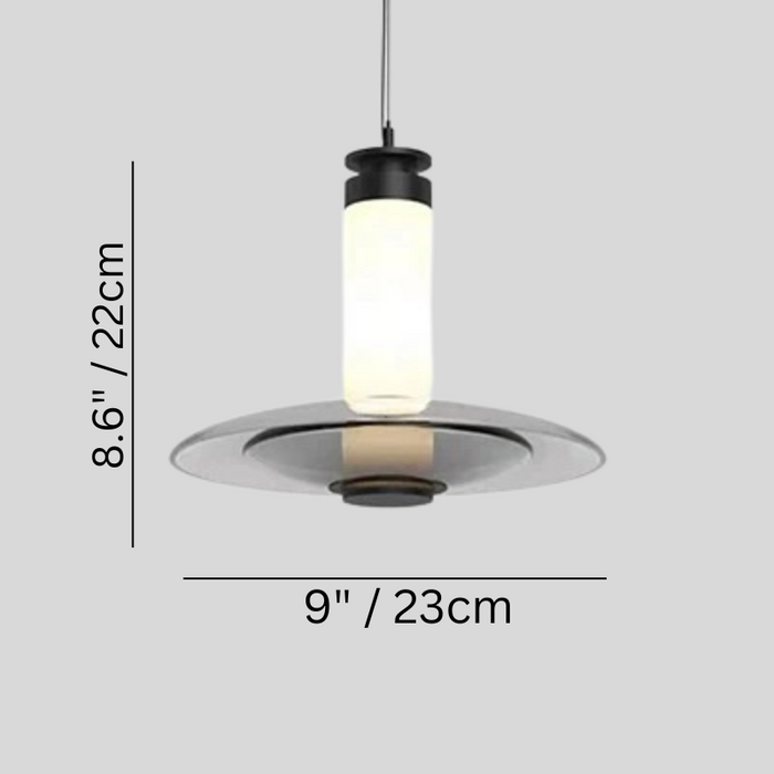 Illuminate your surroundings with the modern elegance of the Aleni Pendant Light.