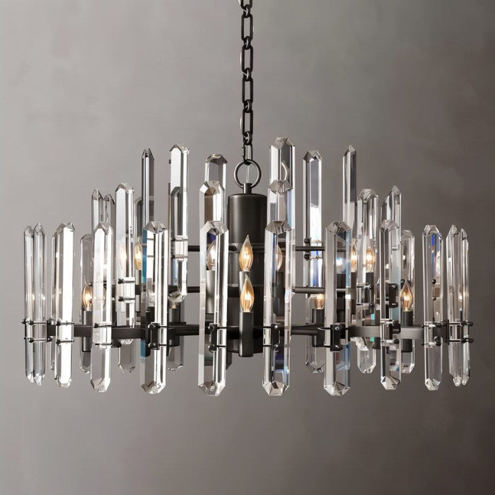 Prizma Round Chandelier - Residence Supply