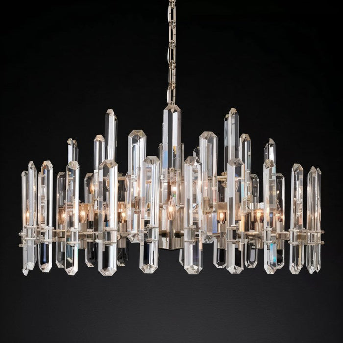 Prizma Round Chandelier - Residence Supply