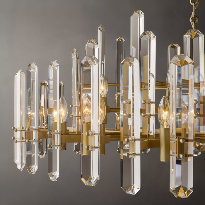 Prizma Round Chandelier - Residence Supply