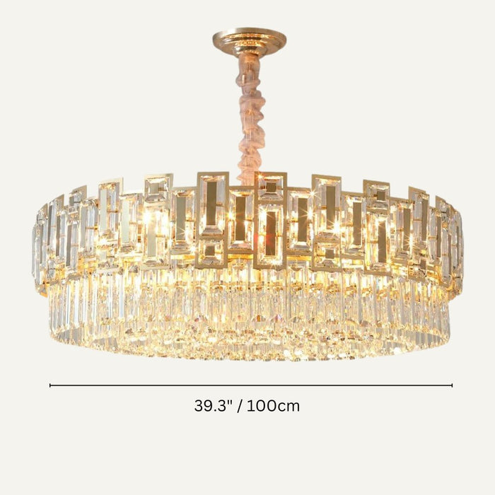 Hanging Aabgenay Circular Chandelier- Residence Supply