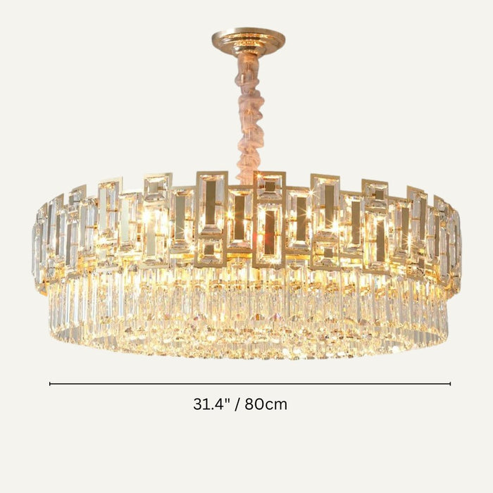 Aabgenay Circular Chandelier Size Chart- Residence Supply