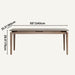 Abyad Dining Table - Residence Supply