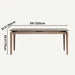 Abyad Dining Table - Residence Supply