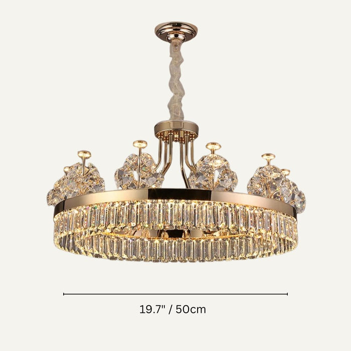 Minimalist Adipa Round Chandelier