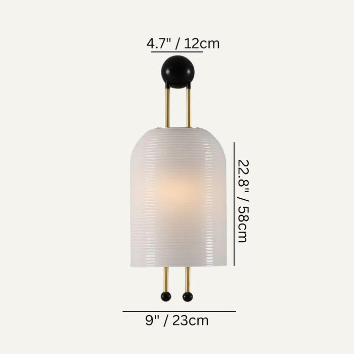 Aditya Wall Lamp Size