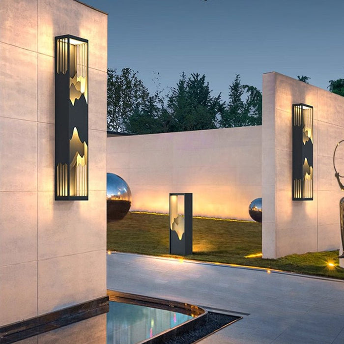 Modern Aeternus Outdoor Wall Lamp