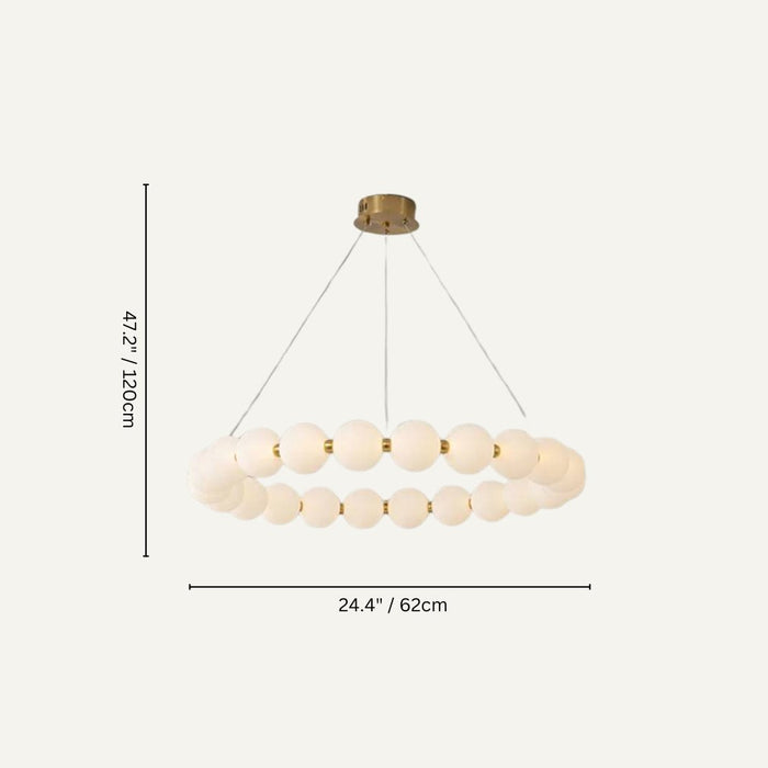 Agnes Chandelier Size