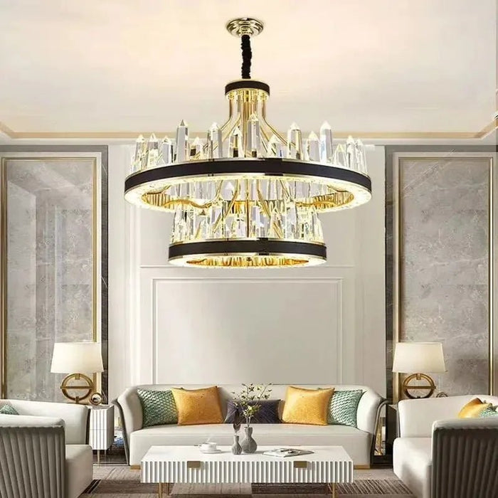 Add a touch of sophistication to any room with Alexandra Round Chandelier.