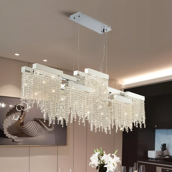 Alhadath Crystal Chandelier - Modern Chandeliers