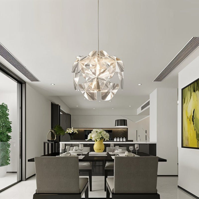 Alkura Acrylic Chandelier - Dining Room Light Fixtures