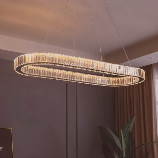 Almuealaq Oval Rings Chandelier - Modern Chandeliers