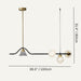 Minimalist Ambrosia Linear Chandelier