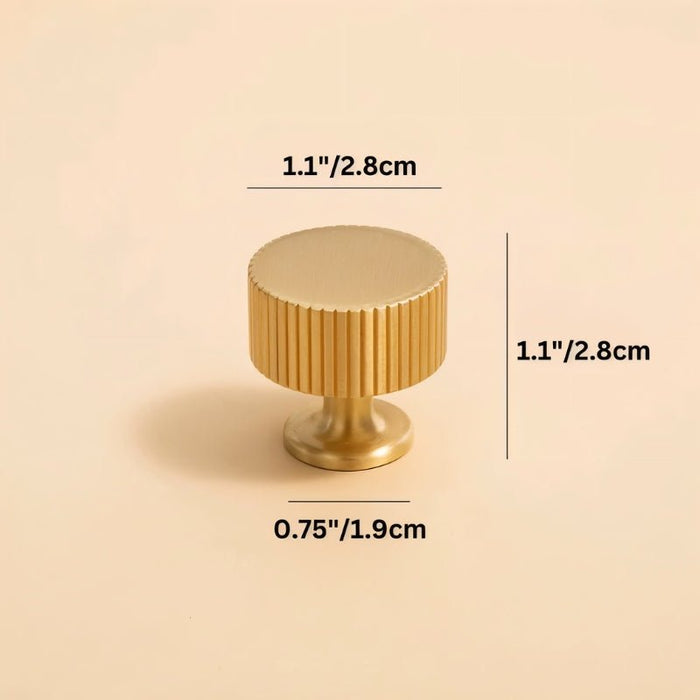 Aniq Brass Knob & Pull Bar - Residence Supply