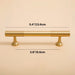 Aniq Brass Knob & Pull Bar - Residence Supply