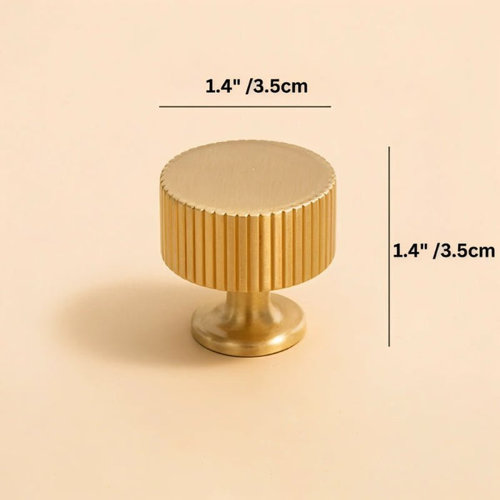 Aniq Brass Knob & Pull Bar - Residence Supply