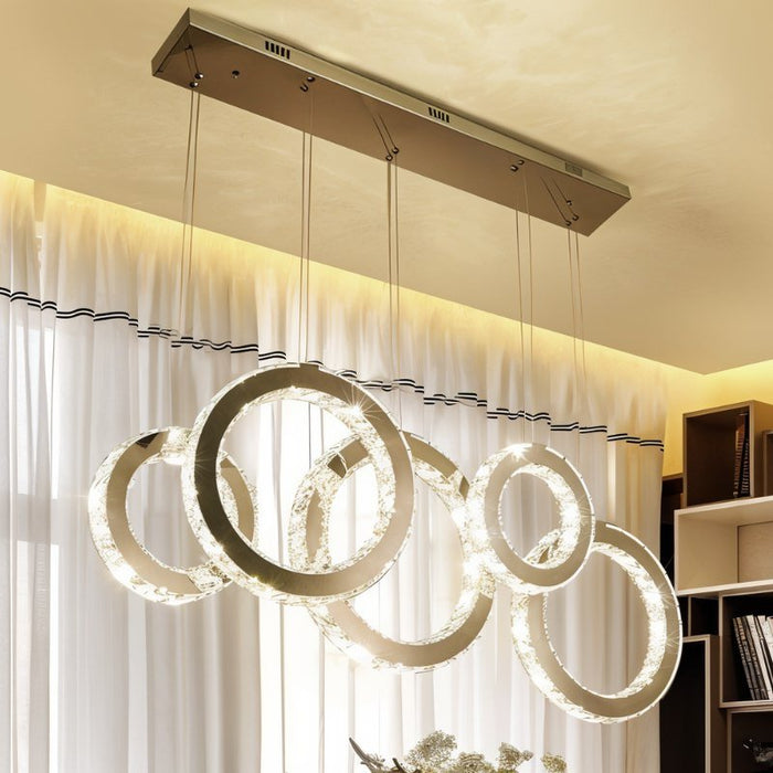 Annulos Chandelier - Contemporary Lighting Fixture