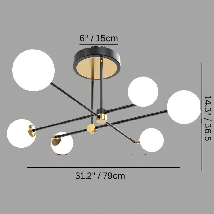 Aquila Indoor Chandelier - Residence Supply