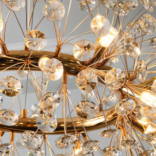 Arabella Crystal Round Chandelier - Residence Supply