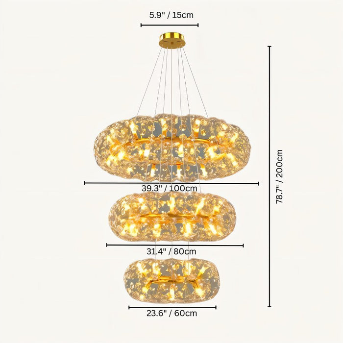 Arabella Crystal Tiered Chandelier - Residence Supply