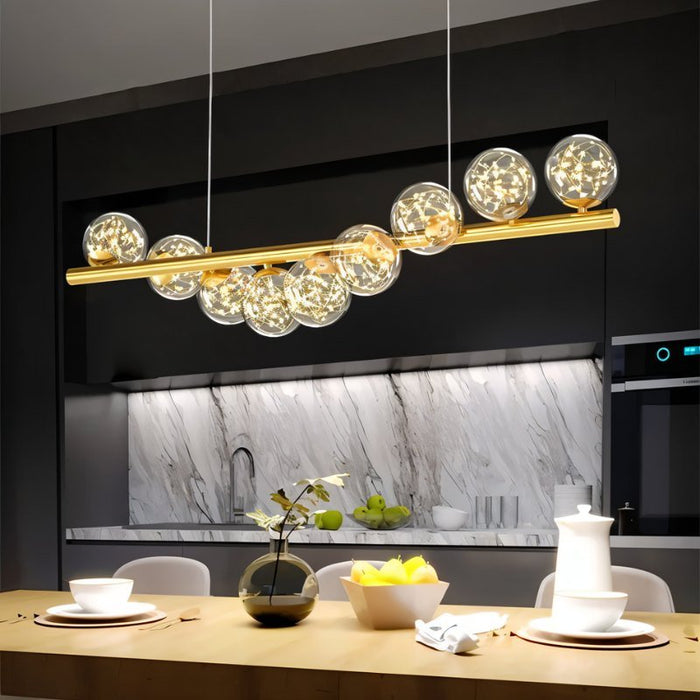 Ariella Chandelier - Modern Lighting for Kitchen Island