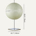 Artifex Table Lamp Size Chart