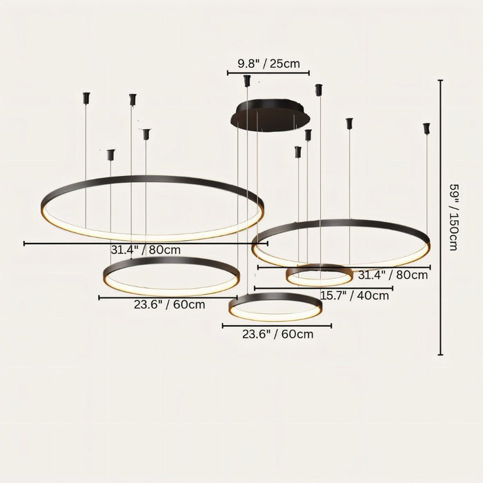 Aryana Chandelier - Residence Supply